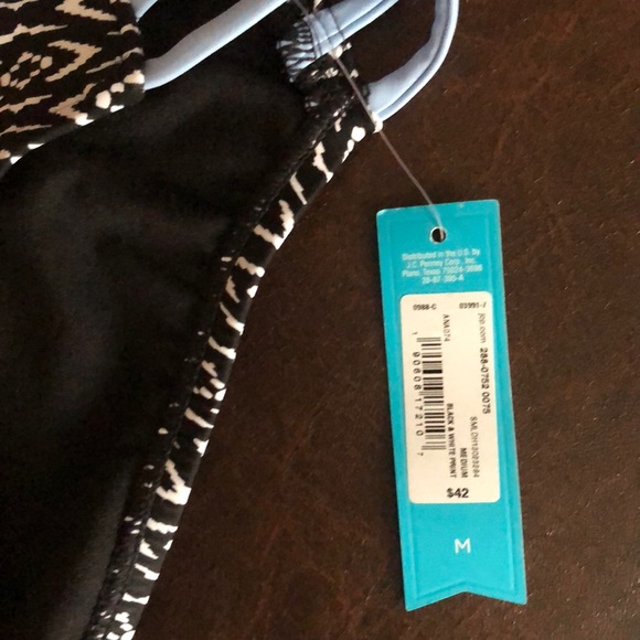 Ambrielle Geo Linear Hipster Swimsuit Bottom - Picture 5 of 5